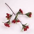 thumbnail image 4 of Christmas Berry Picks Realistic: 5PCS Artificial Berry Decor Faux Berries Stems, 4 of 10