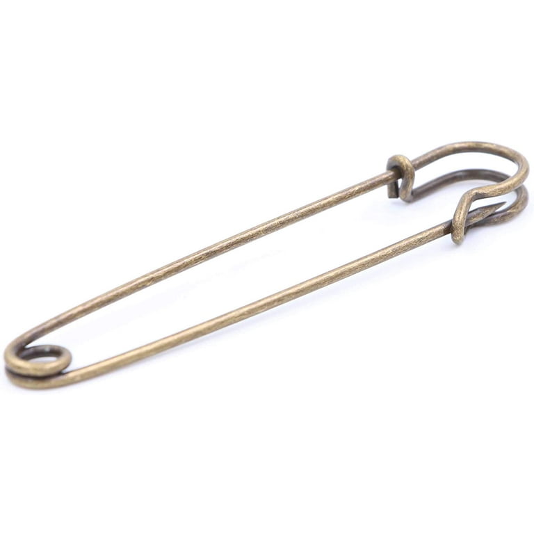3/4Inch Steel Wire Spring Lock Safety Pins Fasteners for Skirt