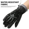 thumbnail image 5 of LmnLft Winter Waterproof Warm Gloves, Warm Thermal Gloves with Touchscreen Fingers, Windproof Warm Sports Antislip Gloves for Running Hiking Driving Cycling Outdoor Sports Daily Work, 5 of 9