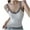 Gray, variant on XFLWAM Sleeveless Tops for Women Summer Spaghetti Straps Crop Tank Top Ribbed Knit T Shirts Slim Fit Camisole Fashion