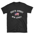 thumbnail image 1 of South Amboy New Jersey Patriot Men's Cotton T-Shirt, 1 of 1