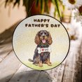 thumbnail image 3 of Cute Boykin Spaniel Loves Dad Happy Father's Day Stained Glass Suncatcher Dog Lover Window Hanging Sign Decor - 12008, 3 of 5
