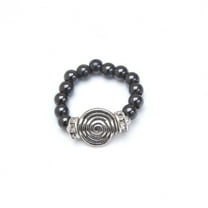 MagneHealth Metal Spiral Magnetic Ring Size L