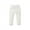 White, variant on Baby Girls Leggings with Vertical Pattern, 3 6 9 12 18M Elastic Waist Adjustable Solid Color Pants for Infant