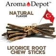 thumbnail image 3 of Aroma Depot Licorice Root Sticks 4 oz – Natural Glycyrrhiza Glabra Root in Whole Stick Form, Product of Turkey, 3 of 7