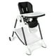 thumbnail image 4 of Costway Trona para Niños y Bebés Silla Alta de Comedor Plegable con Ruedas Doble Bandeja Removible Cojín en PU Altura Regulable 89 x 57 x 105 cm Negro, 4 of 4