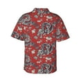 thumbnail image 3 of Haiem Dragons2 Printed Hawaiian Shirt for Men - Men’s Casual Beach Summer Shirts - Stretch Fabric with Modern Fit-XX-Large, 3 of 9