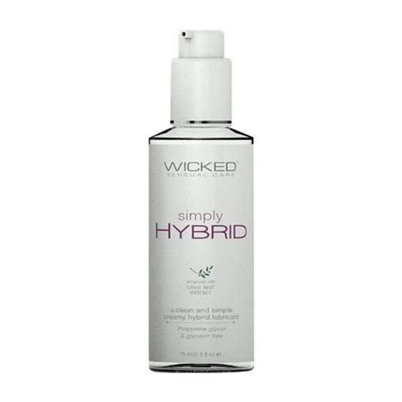 Wicked Sensual Care Simply Hybrid Lubricant - 2.3 oz