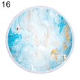 thumbnail image 2 of Châle de Tapis de Plage d'Été en Plein Air Marbling Imprimé Pompons, 2 of 8