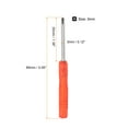 thumbnail image 2 of Uxcell Mini Phillips Screwdriver, 3mm Cross Head for Electronics Repair, 5 Pack (Red), 2 of 5