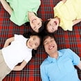thumbnail image 6 of Large Picnic Blanket Mat 78.7x59in Waterproof Plaid Outdoor Camping Mat Foldable Portable Tote Bag Design Easy Clean for Beach Park, 6 of 10