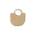 thumbnail image 2 of TTJ Handmade Straw Tote Bag Woven Rattan Summer Beach Handbag Crossbody Boho Straw Purse With Adjustable Strap Large Interior Pocket For Travel Picnic Market Vacation Beach Accessories, 2 of 6