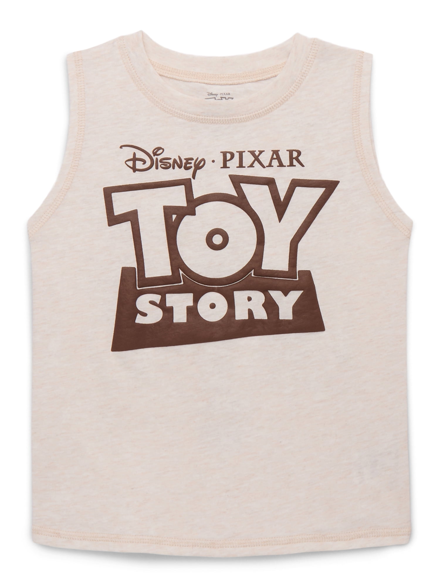 Toy Story Toddler Boy Tank Top with Front and Back Graphics, Sizes 12M-5T