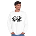 thumbnail image 5 of Golf Lover Funny Golfing Dad Joke Sweatshirt for Men or Women Brisco Brands X, 5 of 6