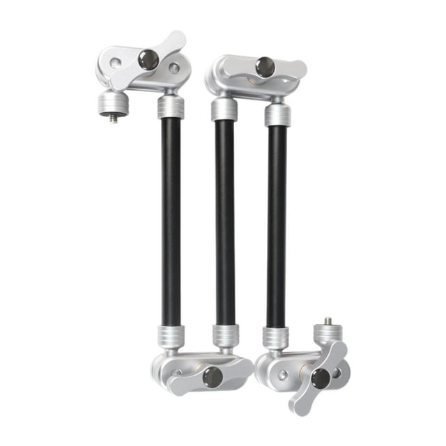 Soporte de brazo mágico para teléfono, con rosca de 1/4" ajustable para estudio de video, juegos, visualización de películas, cámara de acción. Longitud 80cm