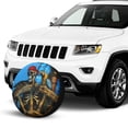 thumbnail image 2 of KAKALAD Corsair Skeleton Captain Steering Wheel Parrot 01 Spare Tire Cover Universal Vehicle Accessories Buckle Car Tools 16”in, 2 of 6