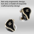 thumbnail image 4 of Auriculares intraurales KZ ZAS Hybrid 7BA+1DD IEM de 16 unidades (blancos), 4 of 8