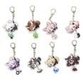 thumbnail image 3 of Anime Acrylic Keychains Animation Periphery Accessories Cute Bag Pendant For Fans Gifts, 3 of 5