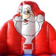 thumbnail image 4 of Inflatable Santa Claus Bounce House Castle Jumper Bouncer w/ Blower, 4 of 10