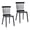 Black | 2 Pack, variant on Hassch Set of 2 Dining Chairs, Modern Wood Side Chair, Kitchen Chair for Living Room, Black
