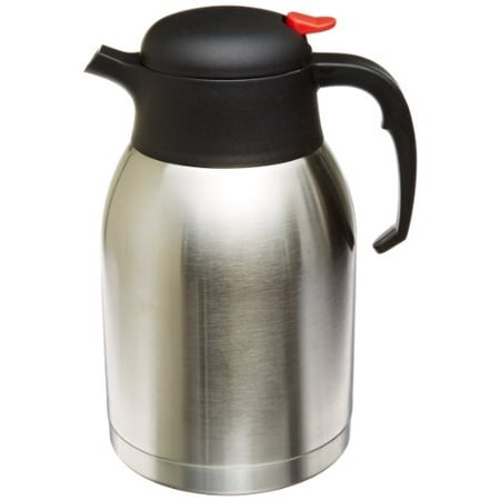 Genuine Joe GJO11956 Stainless Steel Everyday Double Wall Vacuum Insulated Carafe, 2L