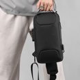 thumbnail image 3 of Transemion OxfordCloth Breathable Shoulder Bag For Convenient Storage And Easy Carry When Going Out Waterproof Black gold, 3 of 6