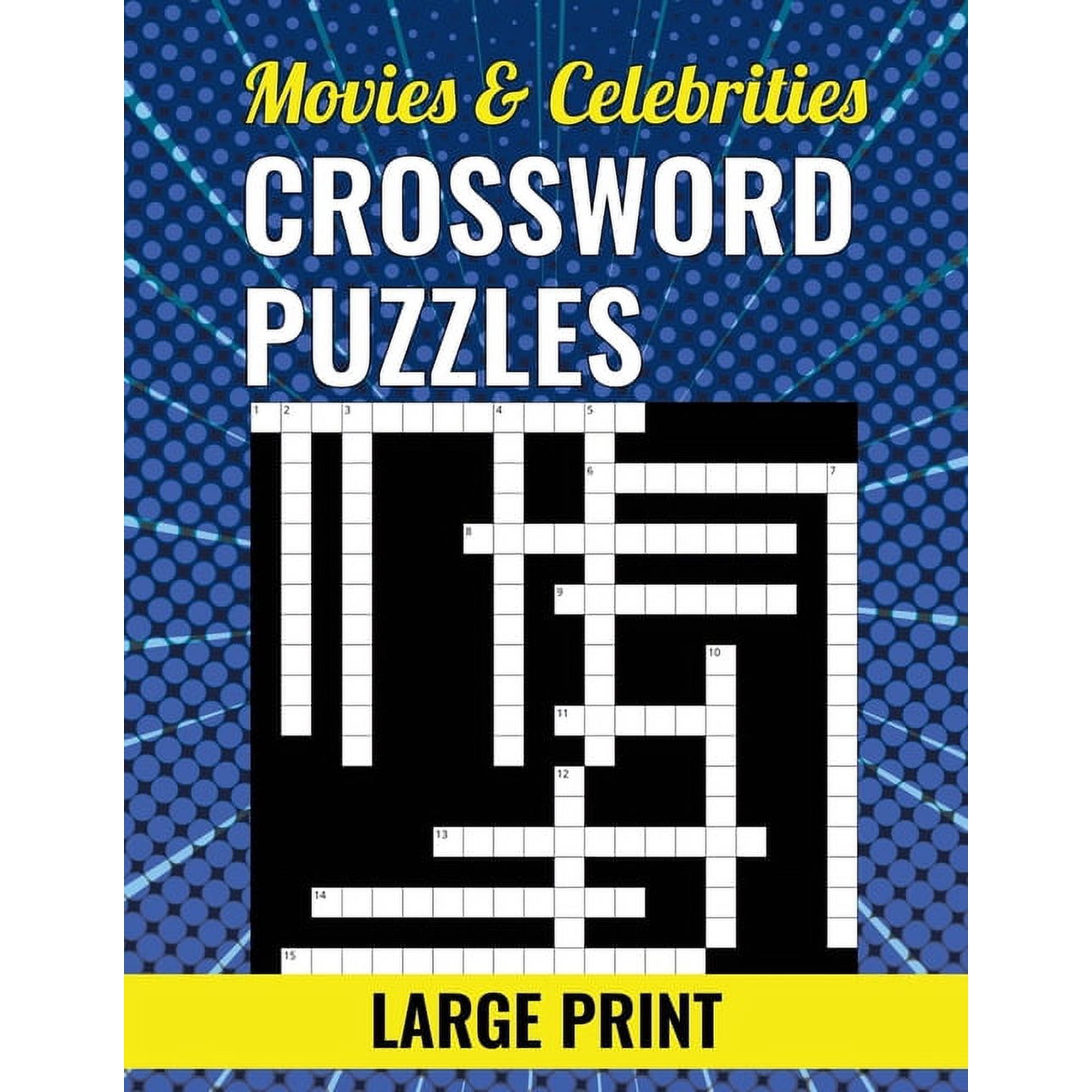 Movies & Celebrities Crossword Puzzles - Large Print (Paperback)