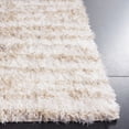 thumbnail image 2 of SAFAVIEH Lindsay Glenn Distressed Polyester Shag Area Rug, Beige/Ivory, 9' x 12', 2 of 5