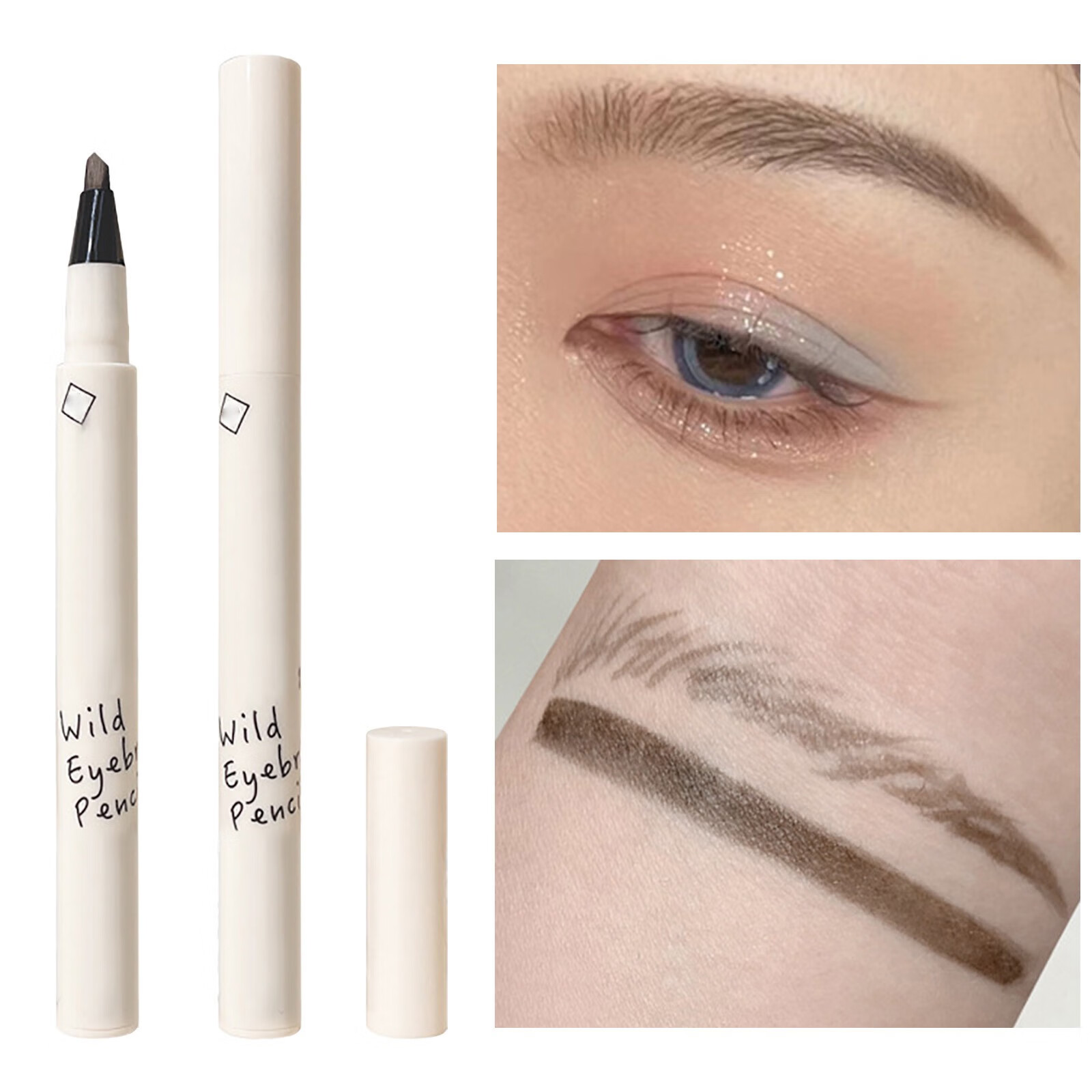 〖CFXNMZGR〗Pro Beauty Tools Eyebrow Pencil Brown Eyebrow Pencil Easily Creates Natural Brows And