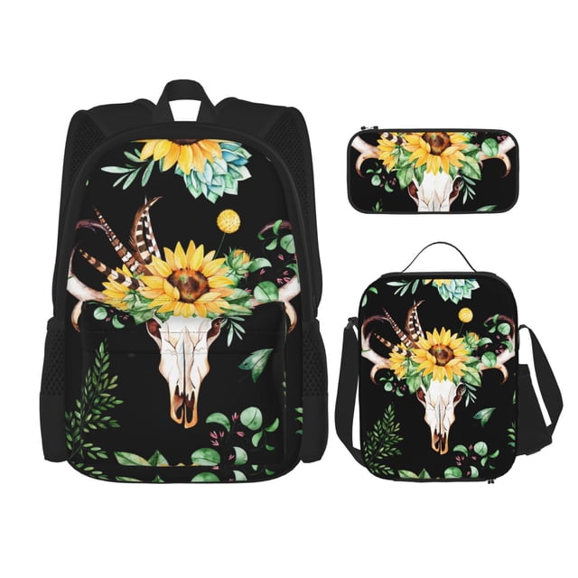 Fotbe Set Escolar 3 en 1 para Niños - Mochila Duradera con Lonchera Aislante y Estuche para Lápices - Mochila Escolar para Niños y Niñas