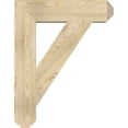 thumbnail image 3 of Ekena Millwork 6"W x 28"D x 36"H Traditional Craftsman Rough Sawn Bracket, Douglas Fir, 3 of 13