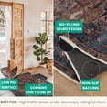 thumbnail image 5 of Bloom Rugs Washable Non-Slip 7 ft Runner - Terracotta / Blue Traditional Oriental Runner for Entryway, Hallway, Bathroom, and Kitchen - Exact size: 2.5' x 7', 5 of 10