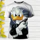 thumbnail image 2 of Camisetas con estampado 3d de pato Donald de Disney para hombre y mujer, ropa de calle informal de dibujos animados, camisetas de moda, Tops de verano 2024, 2 of 5