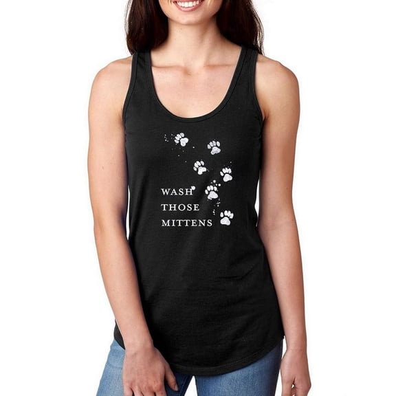 Wash Your Paws Ii Racerback Tank Women -Grace Popp Designs, Female XX-Large