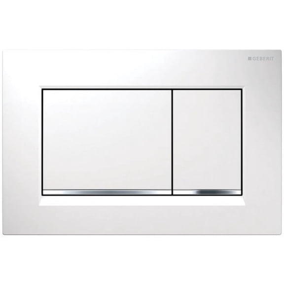 Geberit 115.883.KJ.1 Sigma 30 Dual Flush 1.6 / 0.8 Gpf Actuator Plate - White