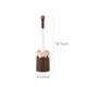 thumbnail image 3 of Plastic Toilet Bowl Brush And Base Set, Ice Cream Style Cleaning Kit, 3 of 7
