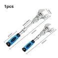 thumbnail image 1 of 5-In-1 10-Inchmultifunctional Retractable Adjustable Wrench Folding Shakingshake, 1 of 6