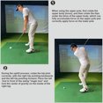 thumbnail image 4 of Pedal de gravedad de pierna oscilante de Golf móvil portátil suministros de Golf de acero inoxidable, 4 of 8