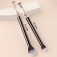 thumbnail image 5 of 2Pcs/Set Black Blush Brush & Blending Makeup Brush Cheek Blush Brush Makeup Tools Makeup Brush Orange, 5 of 6