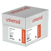 Universal UNV15865 14.88 in. x 11 in. 20 lbs. 1-Part Printout Paper - White (2400/Carton)