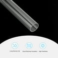 Uxcell Plastic Pipe Rigid Polycarbonate Round Tube Clear 0.7"(18mm) ID
