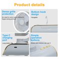 thumbnail image 2 of Ventilador multifunción de escritorio Ventilador recargable USB Ventilador automático para el hogar y la oficina, 2 of 8