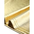 thumbnail image 5 of Allegra K Día de San Patricio Camiseta Sin Mangas Con Cuello En U, Elástico, Ajustado, Brillante Y Metálico Brillante Para Mujer Color Oro1 M, 5 of 5