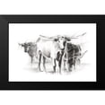 thumbnail image 2 of Harper, Ethan 24x17 Black Modern Framed Museum Art Print Titled - Contemporary Cattle II, 2 of 5