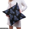 thumbnail image 5 of Ambesonne Butterflies Fabric by the Yard Upholstery, Animals Darkened Back, 10 Yards, Charcoal Grey and Indigo, 5 of 5
