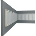 thumbnail image 5 of Ekena Millwork 3 5/8"H x 1/2"P, 94 1/2"L, Nevio Chair Rail, 5 of 6