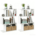 thumbnail image 4 of Leumius 3-Tier Bookshelf,Modern Simple Storage Rack for Books/Décor for Bedroom,Living Room,White, 4 of 7