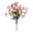 B - 35cm, variant on Artificial Morning Glory Bouquet Realistic Faux Wild Flower Arrangement Weather‑Resistant Grave Memorial Decor Artificial Flowers for Cemetery Tombstone Outdoor Memorial Decoration 13.8 in