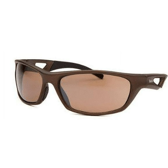Timberland BROWN Men's Rectangle Plastic Sunglasses