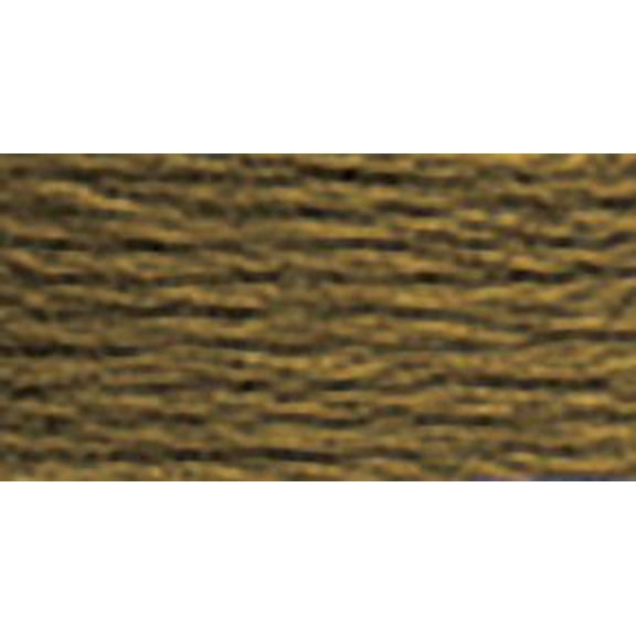 DMC Pearl Cotton Skein Size 3 16.4yd-Dark Drab Brown